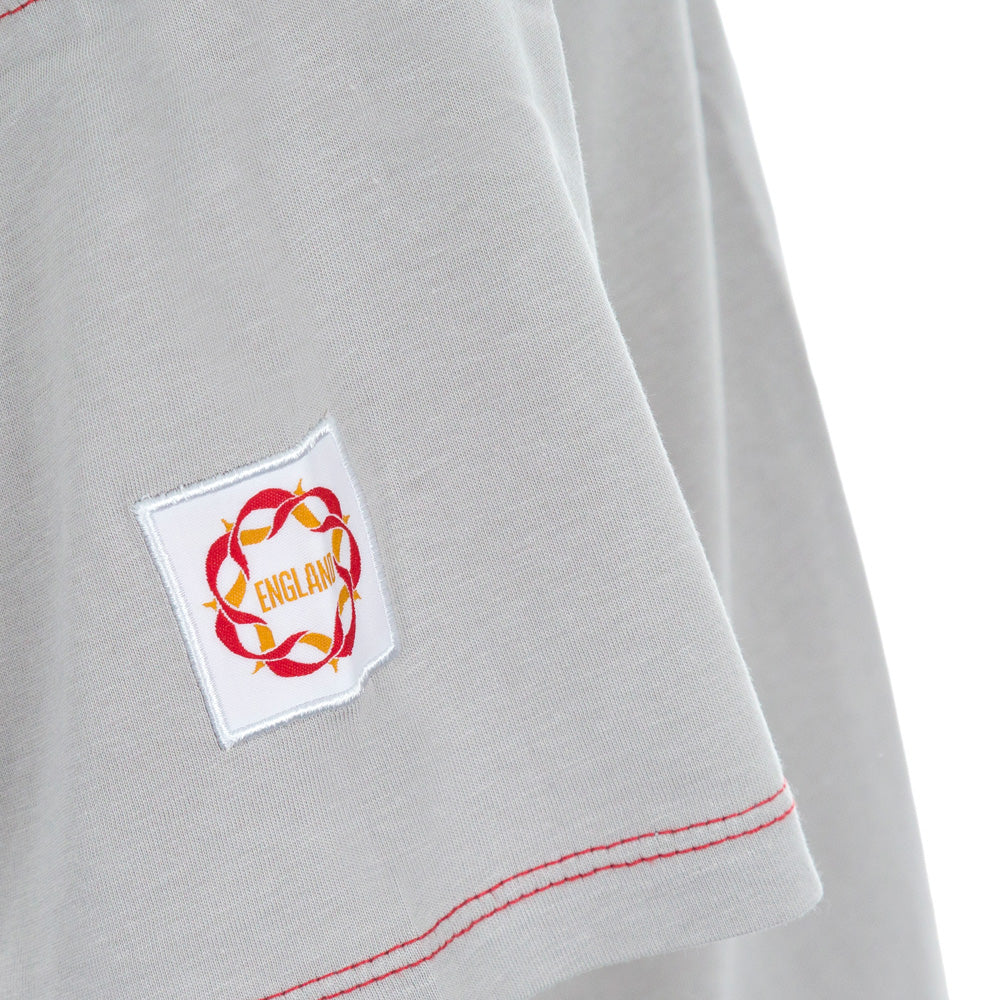 ROSES Men's Cotton T-Shirt - Cool Grey