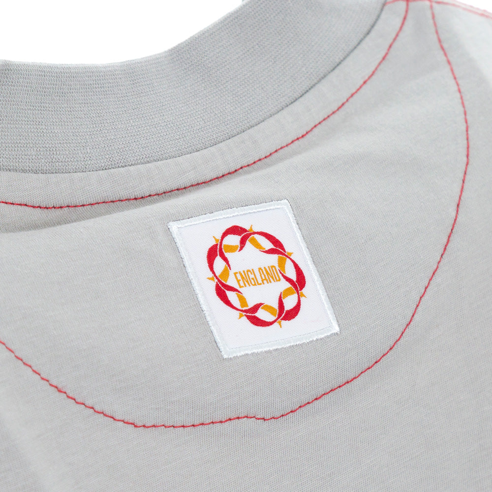 ROSES Men's Cotton T-Shirt - Cool Grey