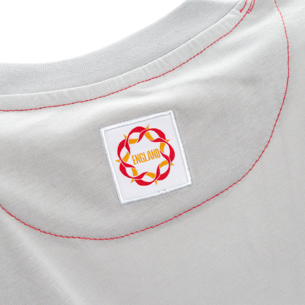 ROSES Kids Oversized Cotton T-Shirt - Cool Grey