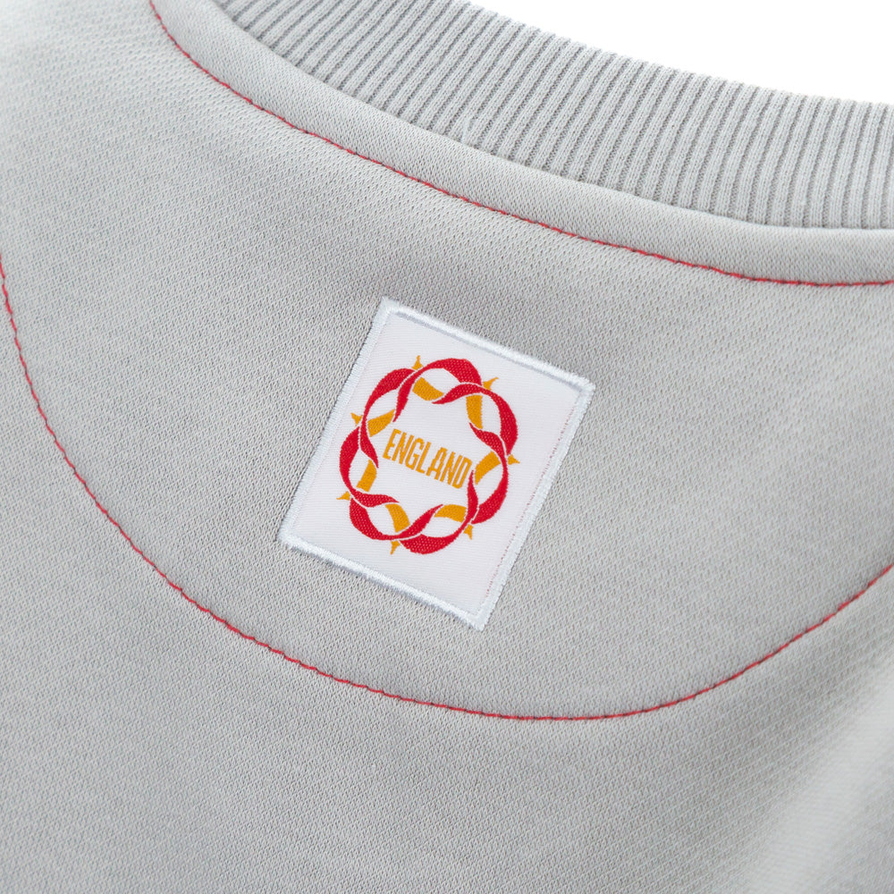 ROSES Ladies Oversized Sweatshirt - Cool Grey