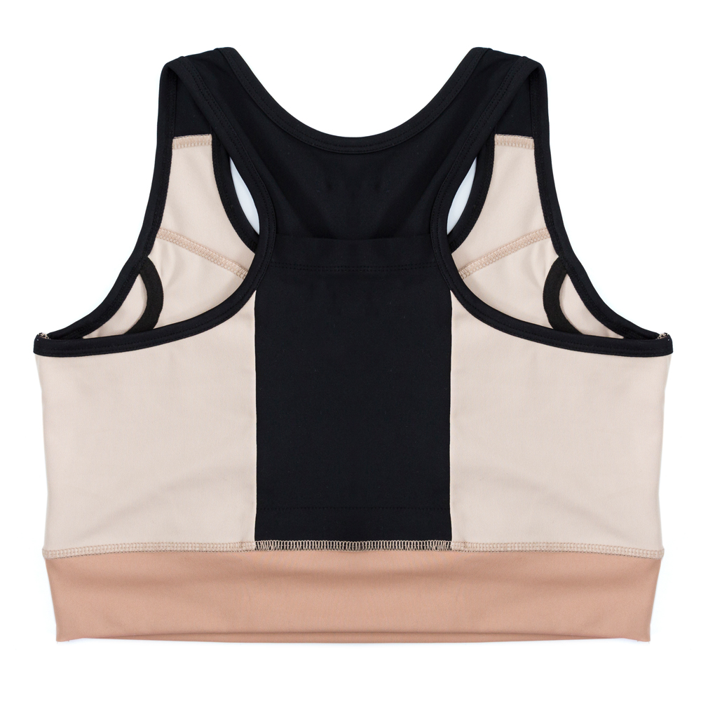 CORE - Stone & Black Block Top