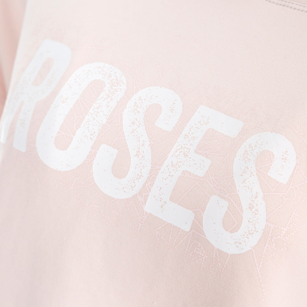 ROSES Kids Cotton Oversized Hoodie - Dusty Pink