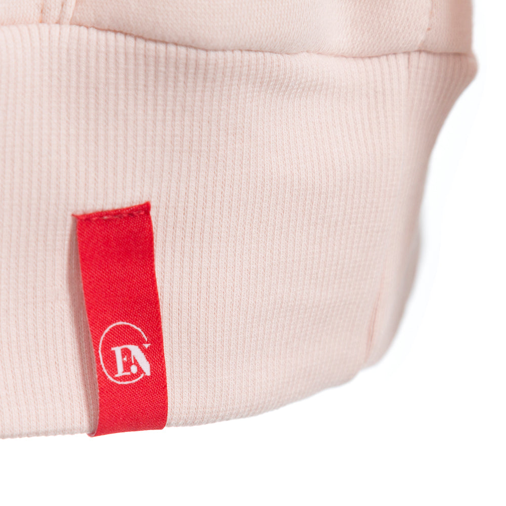 ROSES Kids Cotton Oversized Hoodie - Dusty Pink