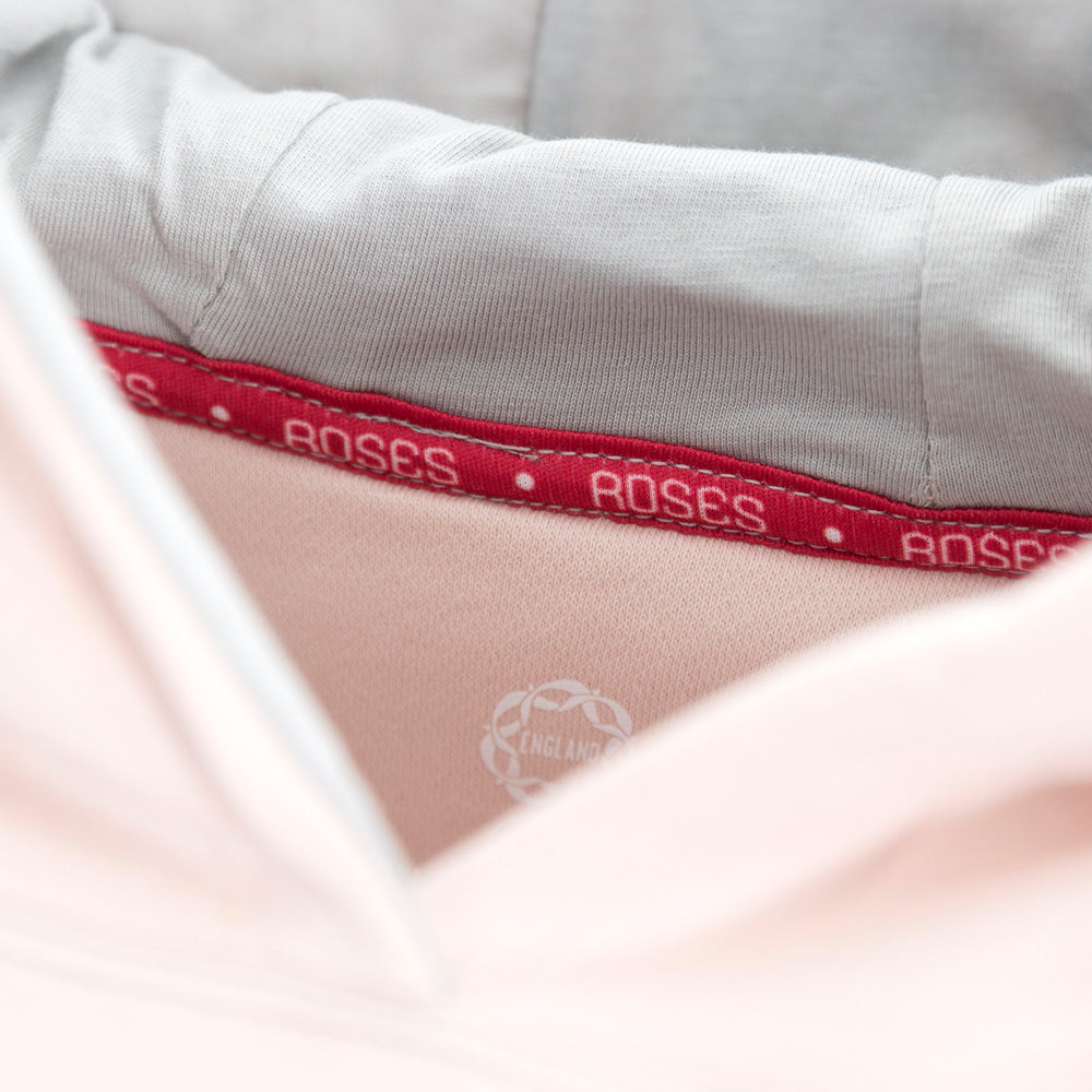 ROSES Kids Cotton Oversized Hoodie - Dusty Pink