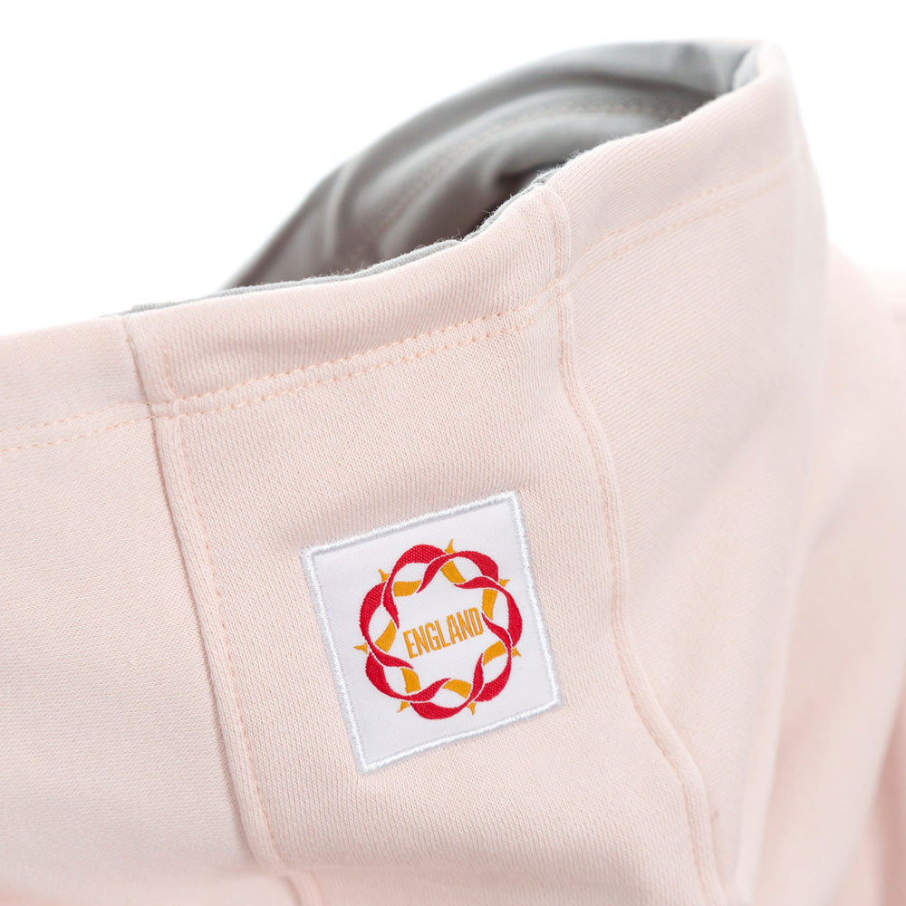 ROSES Kids Cotton Oversized Hoodie - Dusty Pink