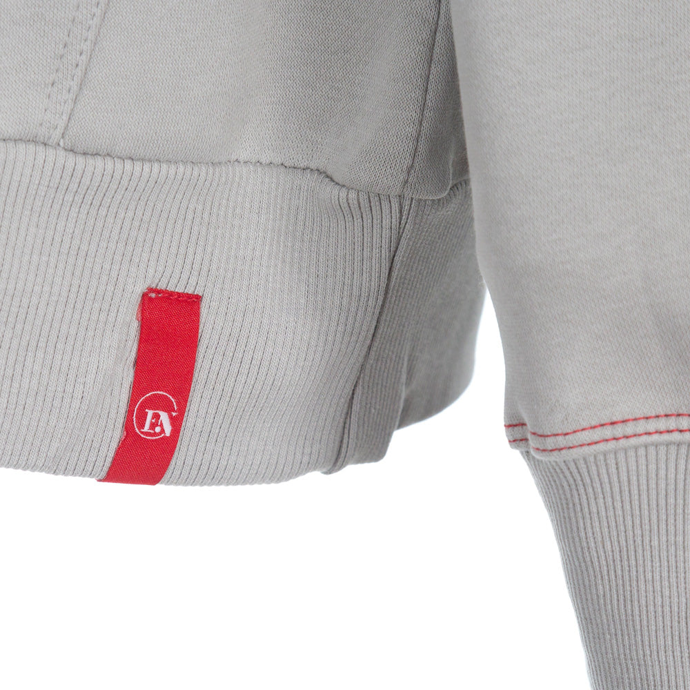 ROSES Kids Cotton Oversized Hoodie - Cool Grey