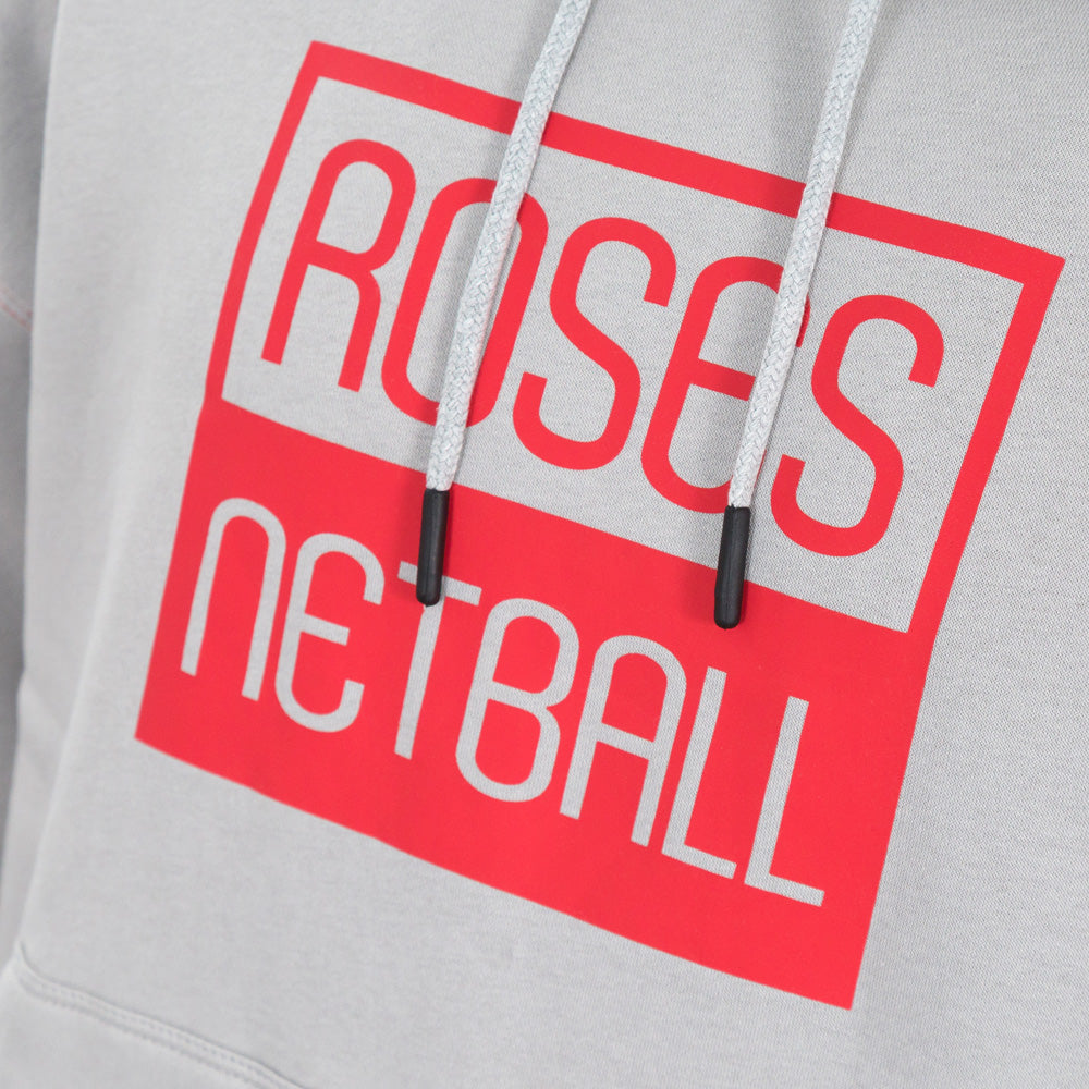 ROSES Men's Cotton Hoodie - Cool Grey