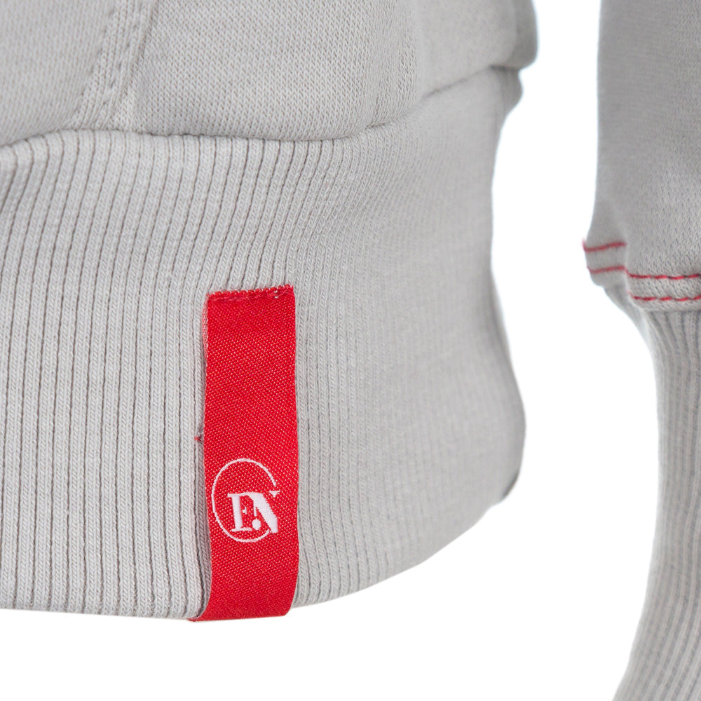 ROSES Men's Cotton Hoodie - Cool Grey
