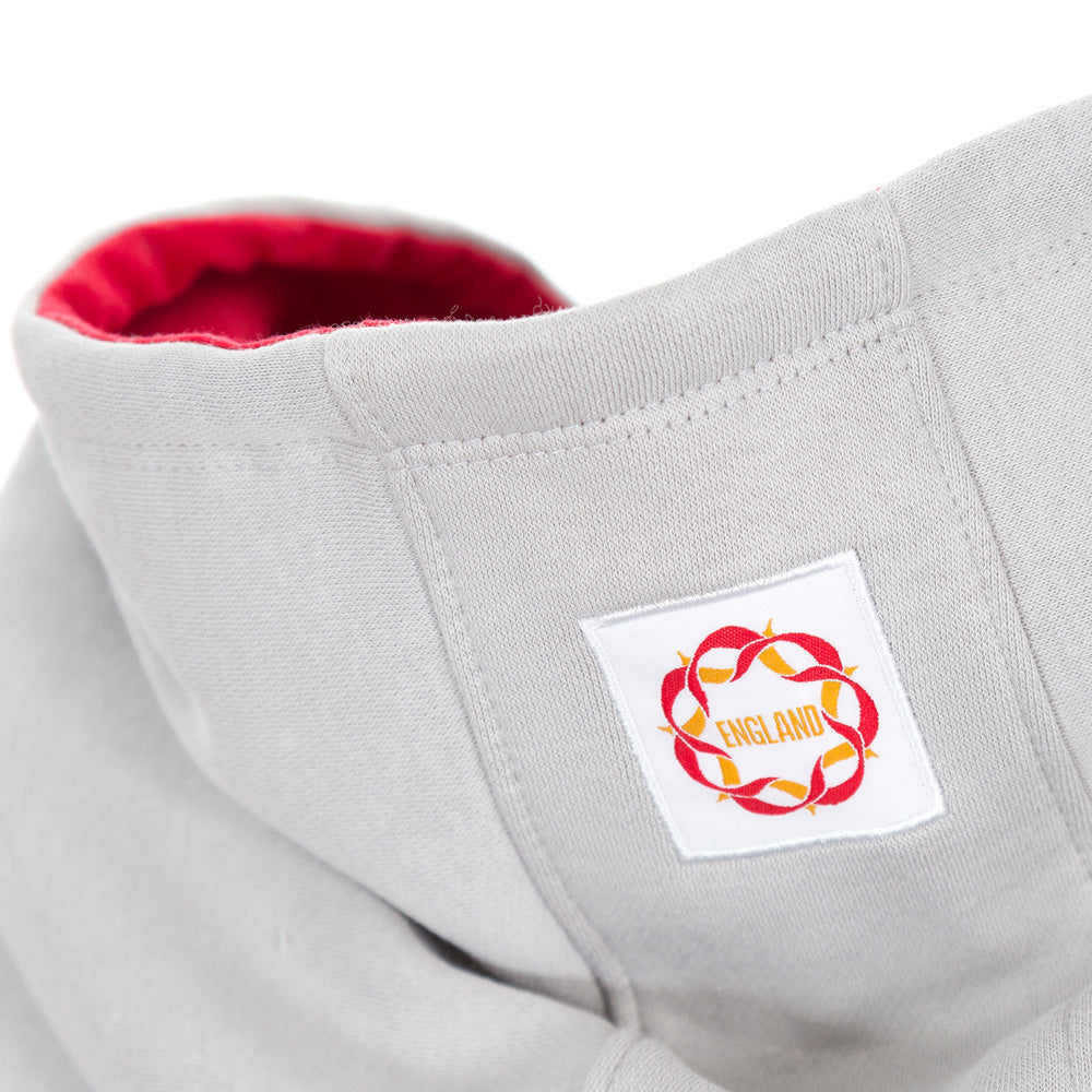 ROSES Men's Cotton Hoodie - Cool Grey