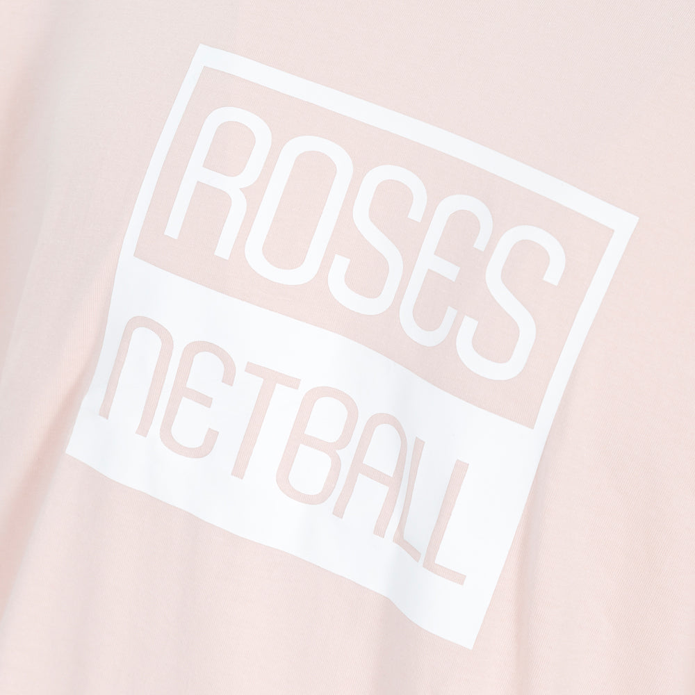 ROSES Kids Oversized Cotton T-Shirt - Dusty Pink