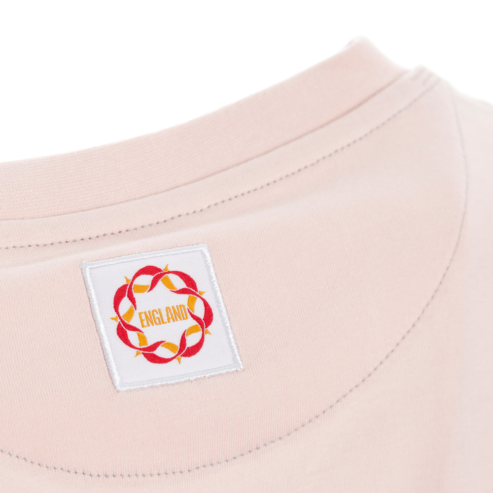 ROSES Kids Oversized Cotton T-Shirt - Dusty Pink