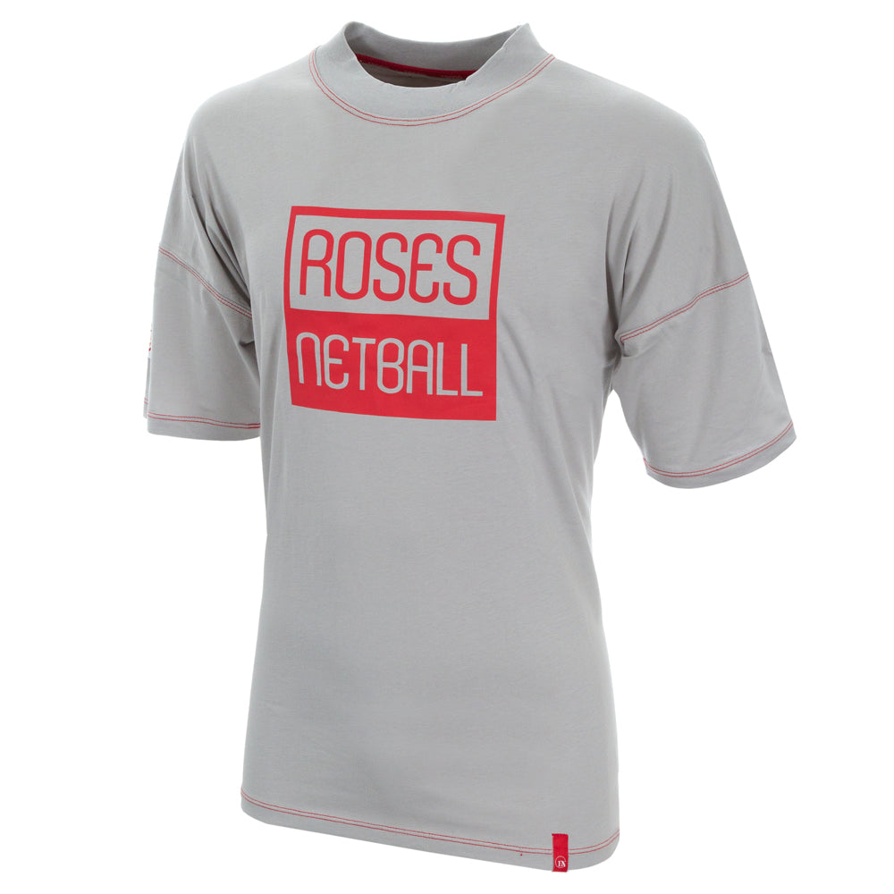 ROSES Men's Cotton T-Shirt - Cool Grey