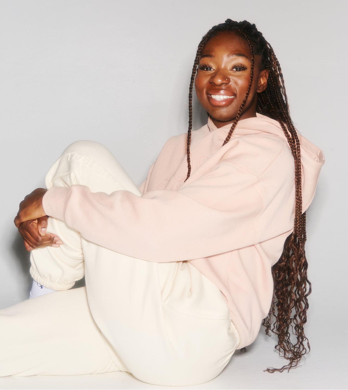 CORE - Dusty Pink Oversized Hoodie