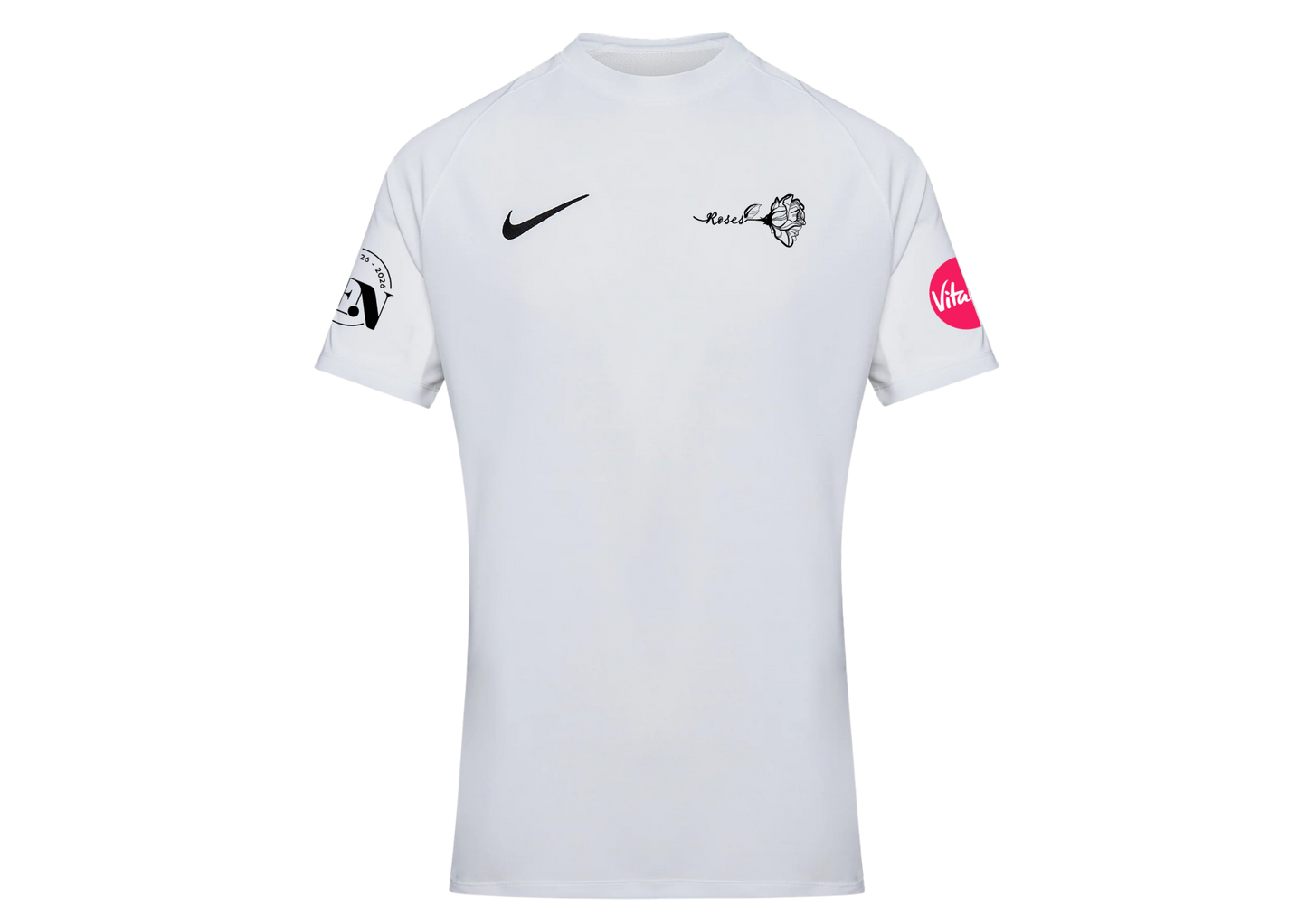 England Netball Centenary Special White Tee - Men's