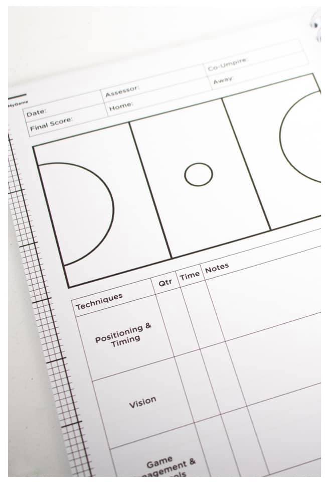 Umpire Feedback Book
