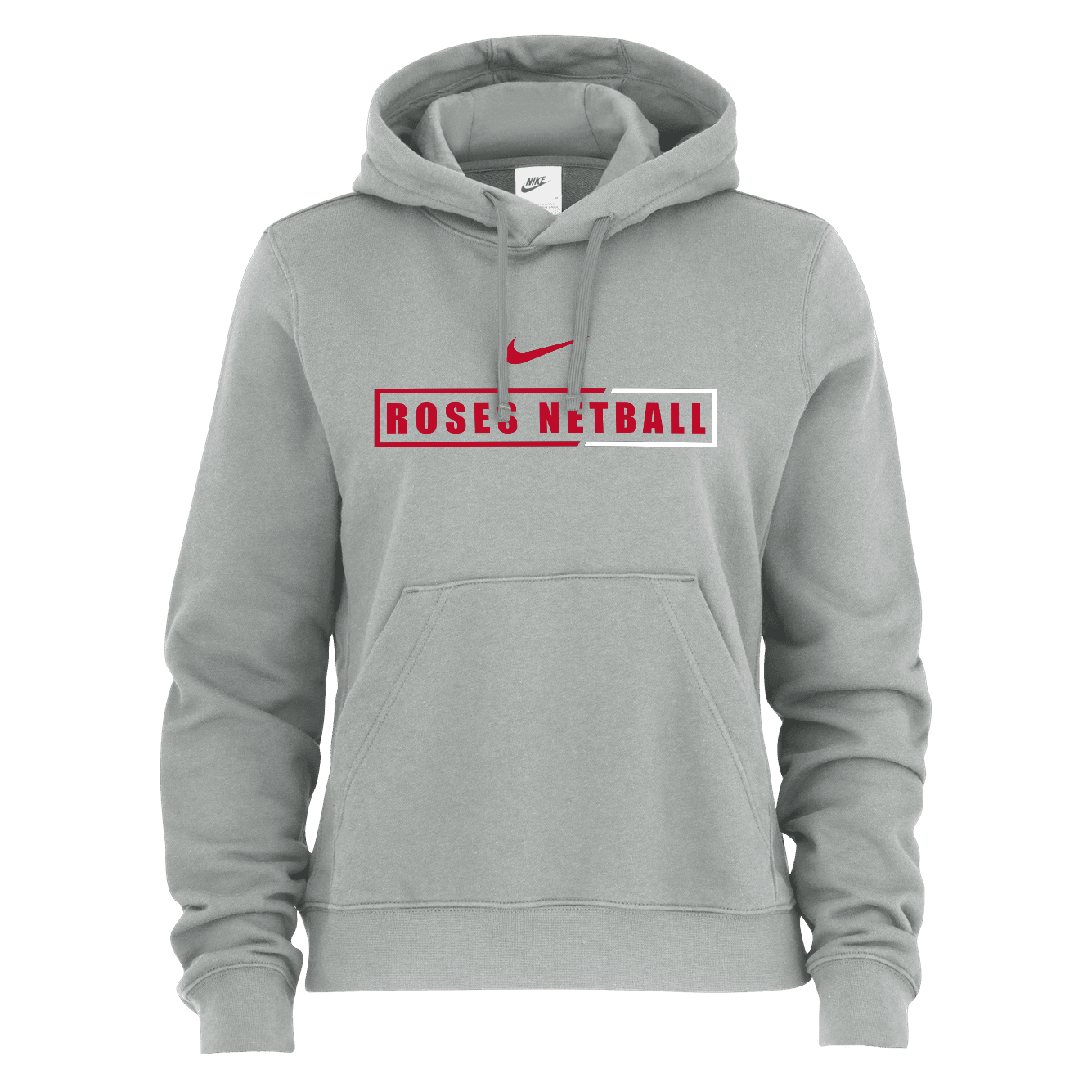 NIKE Express Grey ROSES Hoodie - Kids