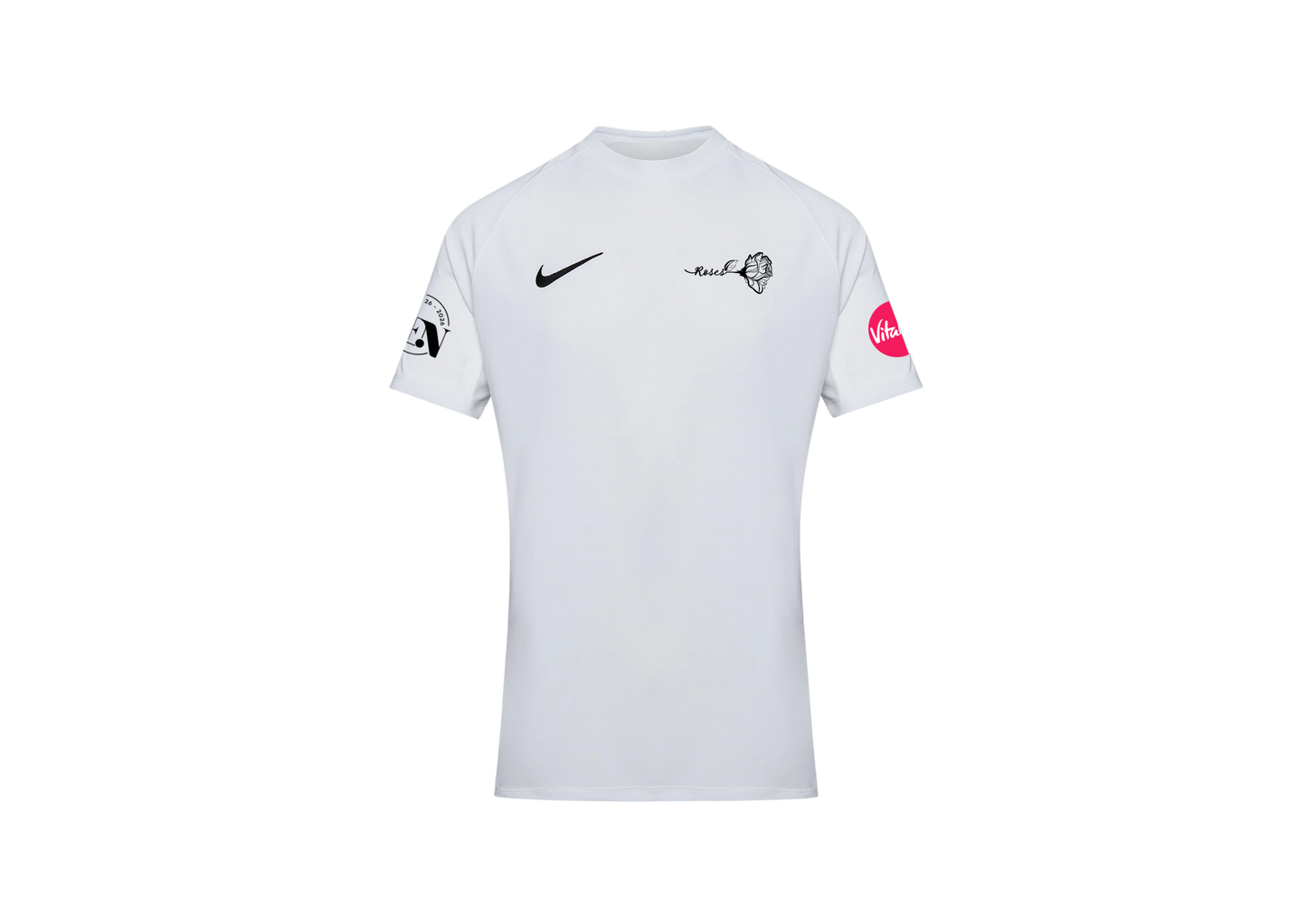England Netball Centenary Special White Tee - Youth