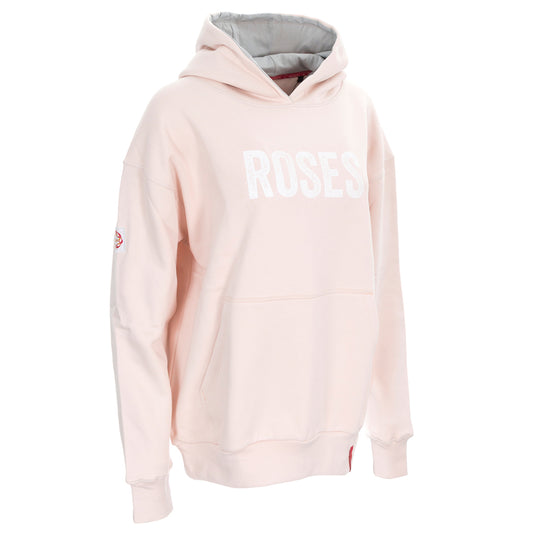ROSES Kids Cotton Oversized Hoodie - Dusty Pink