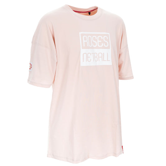 ROSES Kids Oversized Cotton T-Shirt - Dusty Pink