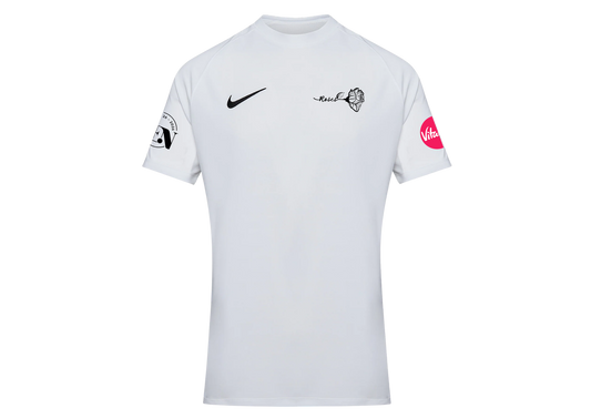 England Netball Centenary Special White Tee - Men's