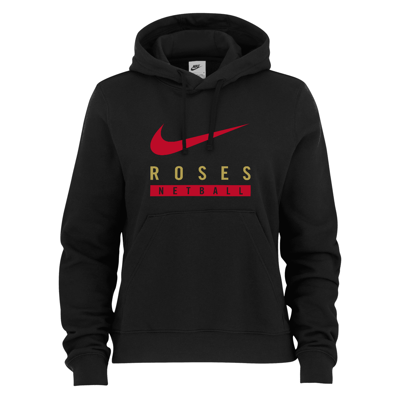NIKE Express Black ROSES Hoodie Ladies - Main Image