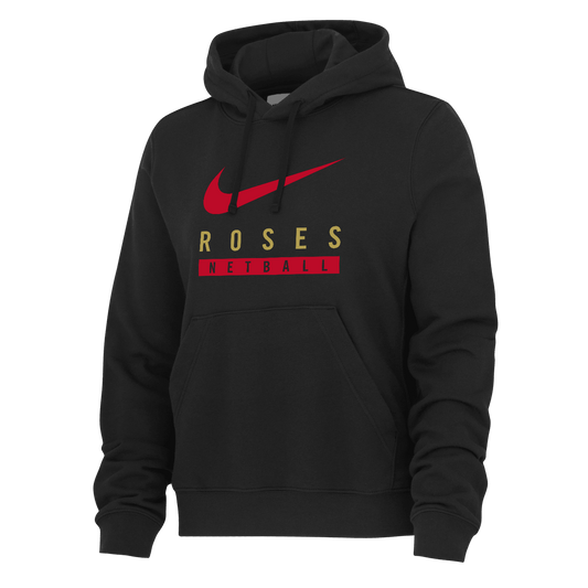 NIKE Express Black ROSES Hoodie - Kids