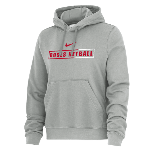 NIKE Express Grey ROSES Hoodie - Kids