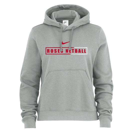 NIKE Express Grey ROSES Hoodie - Ladies