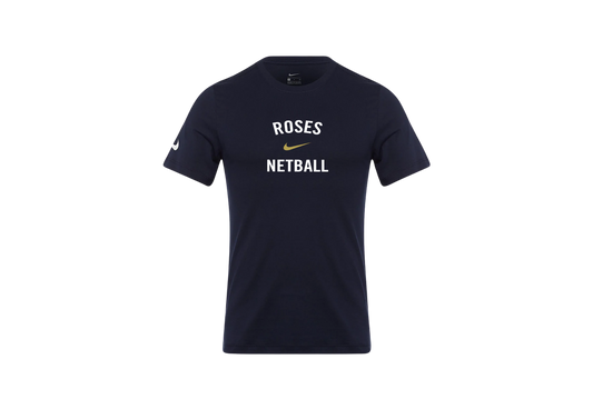 England Netball Centenary Special Obsidian Tee - Youth